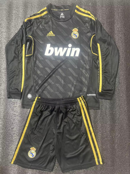 Retro Kids jerseys 2011/2012 Kids Away Long Sleeve Football Jersey