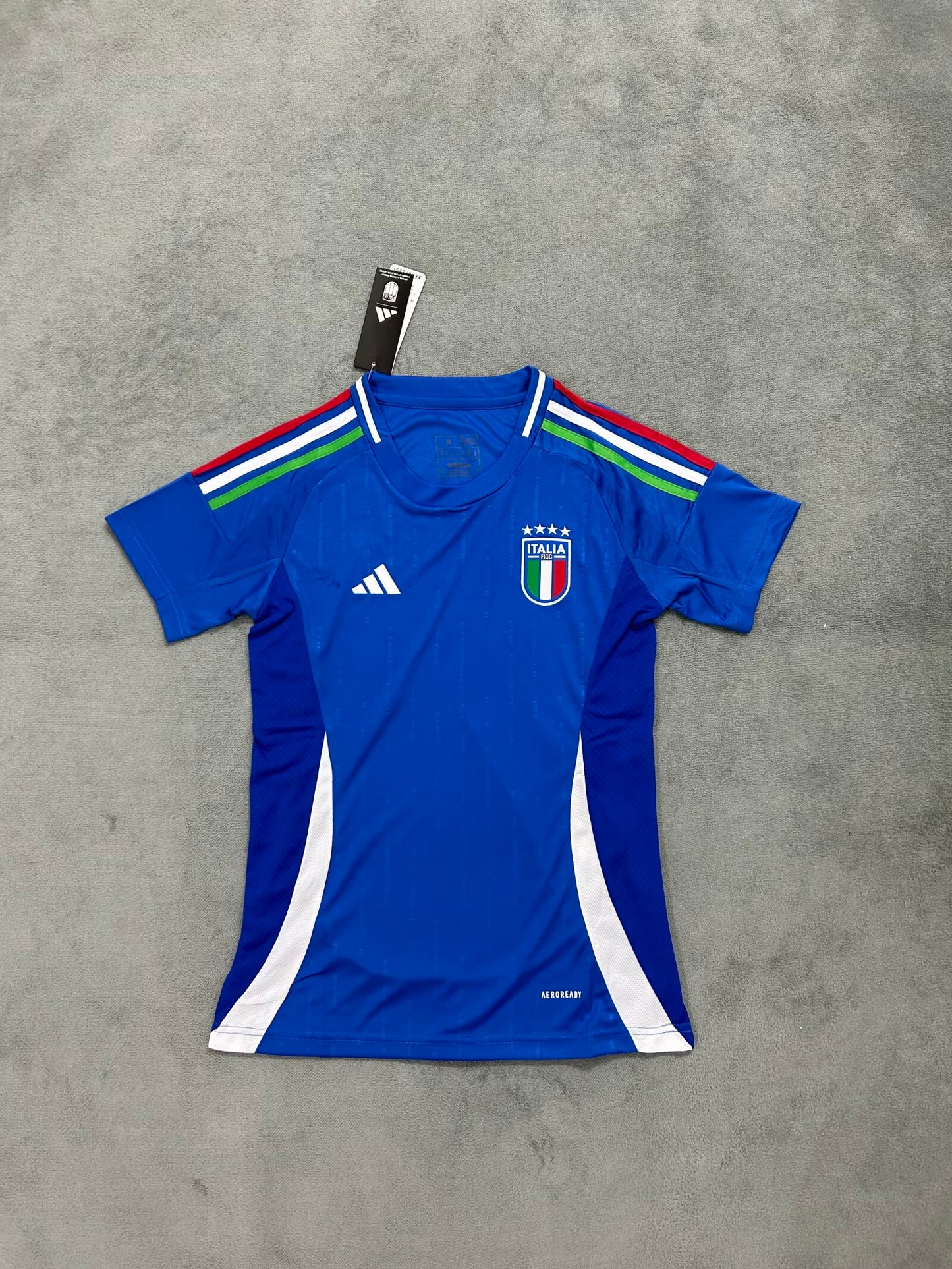Italy 2024/2025 Women Home Fan Version Football Jersey