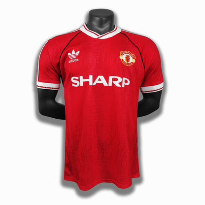 Retro Manchester united 1990/1992 Home Football Jersey