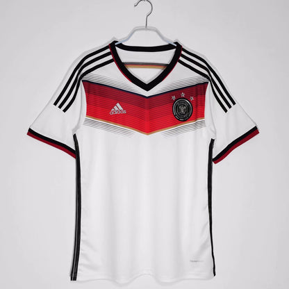 Retro Germany 2014 Home Fan Version Football Jersey