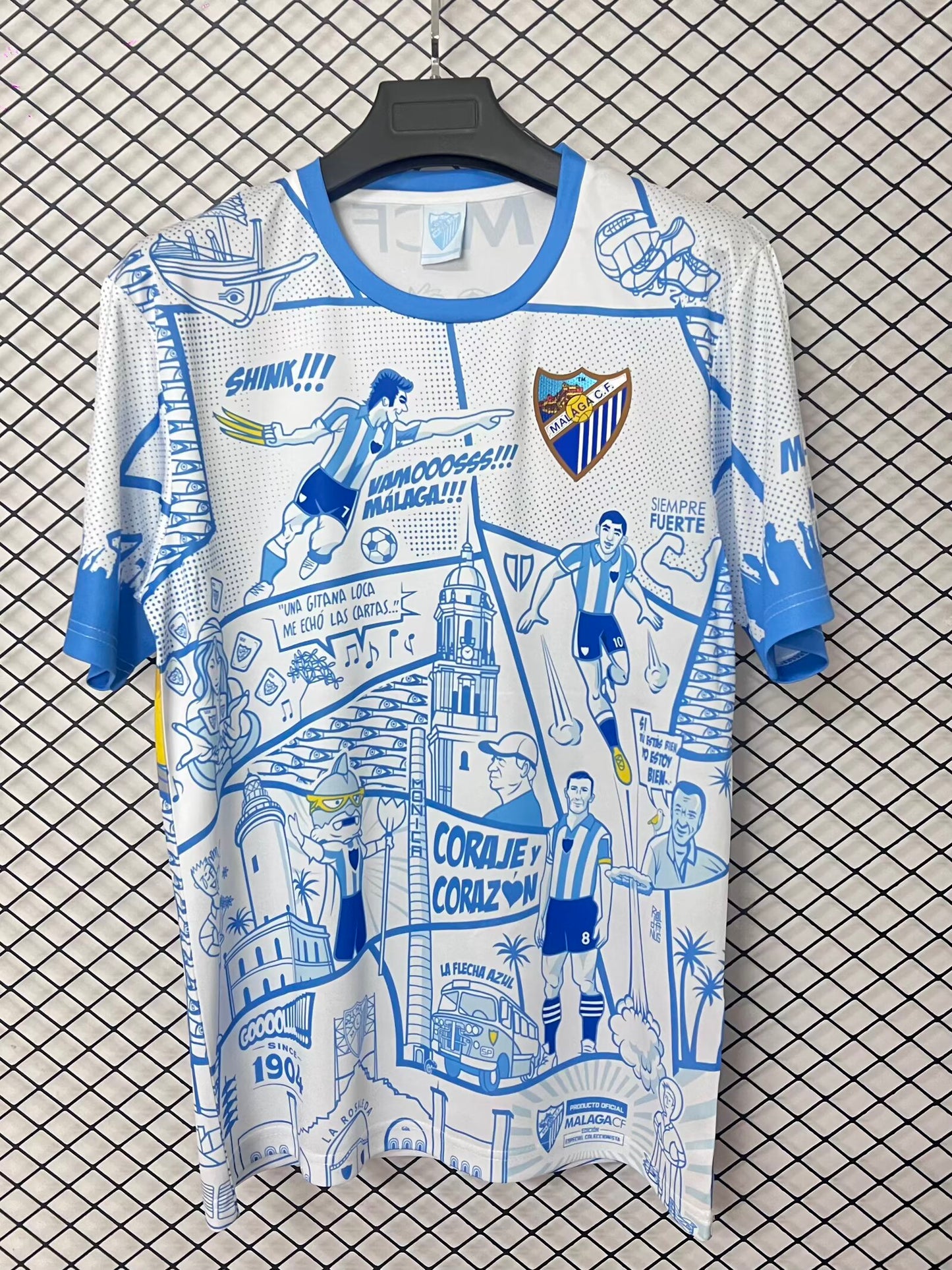 Málaga Special Edition 2025/2026 Fan Version Football Jersey