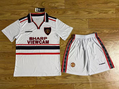 Retro Manchester united 1998/1999 Away Football Jersey