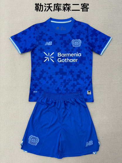 Leverkusen 2025/2026 Kids Third Away Fan Version Football Jersey