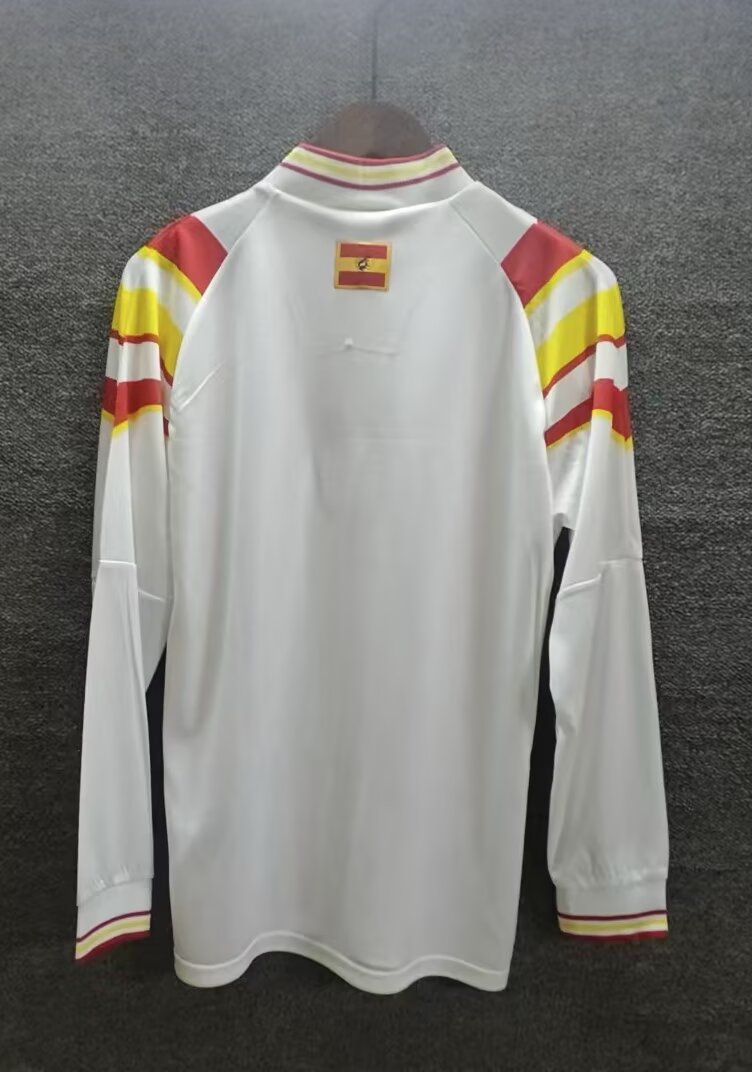 Retro Spain 1996 Away Football Jersey