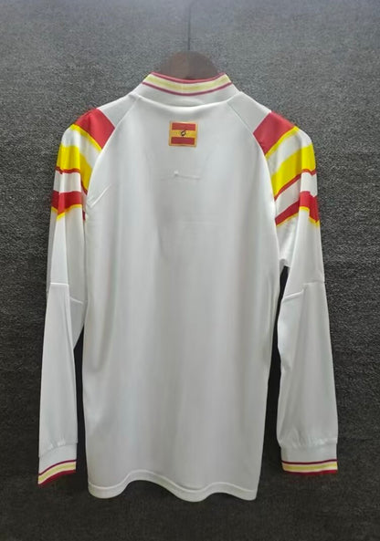 Retro Spain 1996 Away Football Jersey