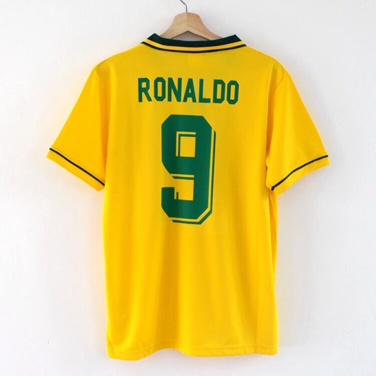 Retro Brazil 1994 Home Football Jersey