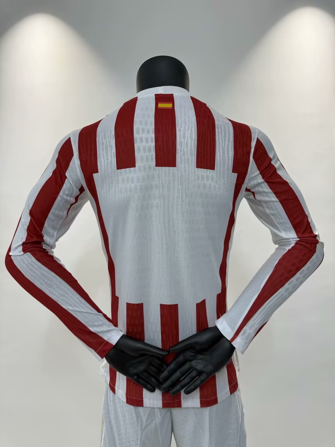 Atlético de Madrid 2025/2026 Home Long Sleeve Player Version Football Jersey