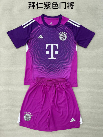 Atlanta 2025/2026 Kids Goalkeeper Fan Version Football Jersey