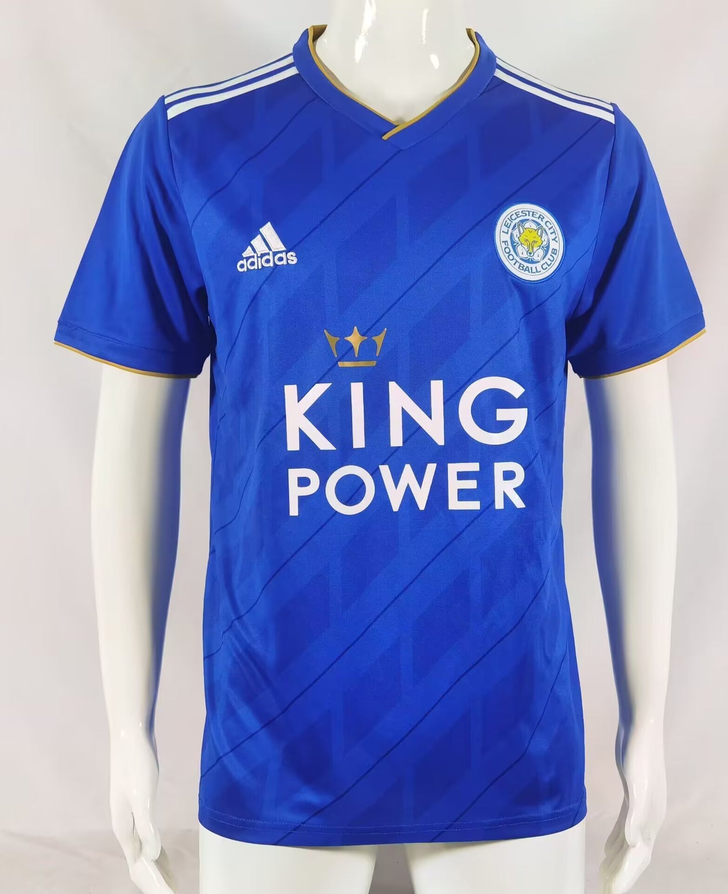 Retro Leicester 2018/2019 Home Fan Version Football Jersey