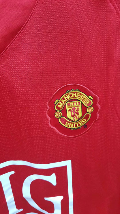 Retro Manchester united 2008 Home Football Jersey