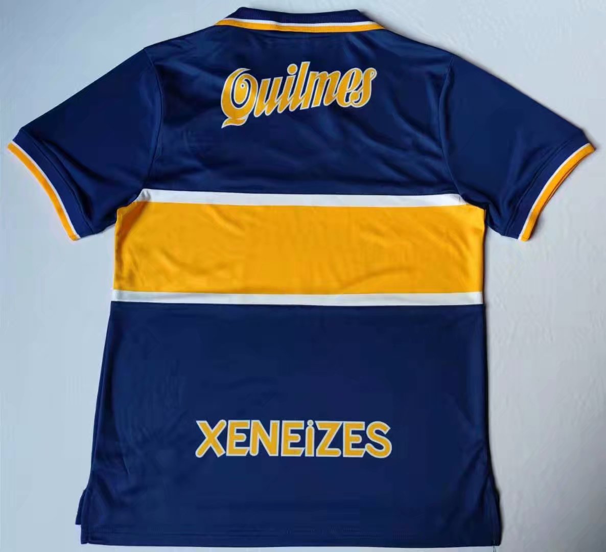 Retro Boca 1996/1997 Home Fan Version Football Jersey