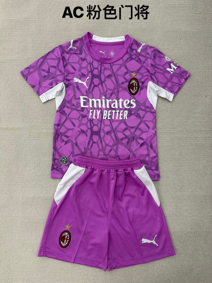 Kids jerseys 2026/2027 Kids Goalkeeper Fan Version Football Jersey