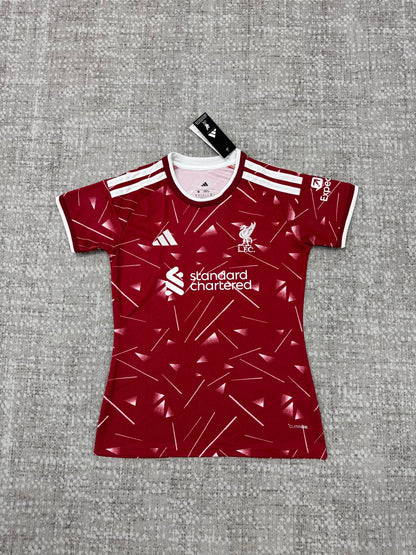 Liverpool 2026/2027 Women Home Fan Version Football Jersey
