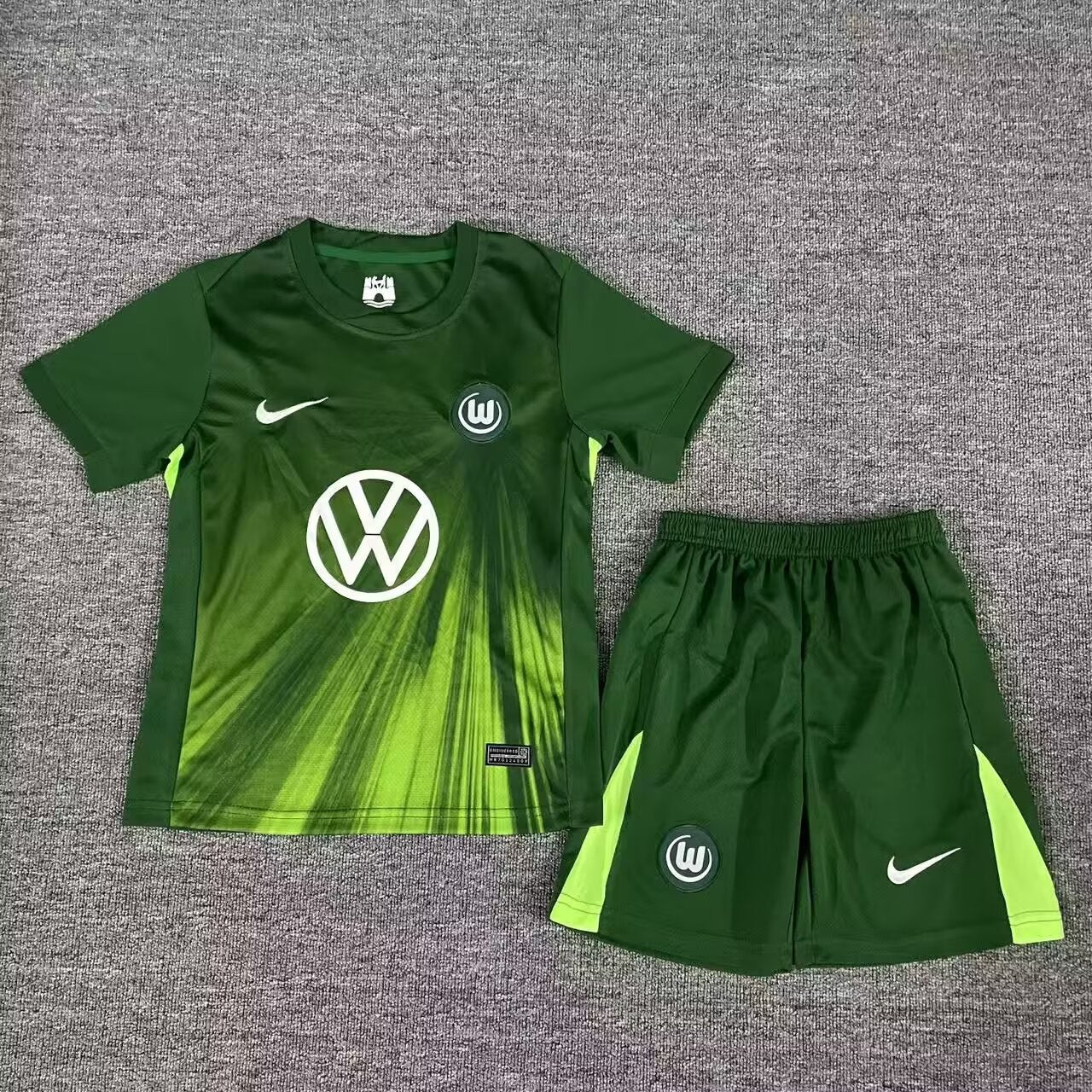 Wolfsburg 2025/2026 Kids Home Football Jersey