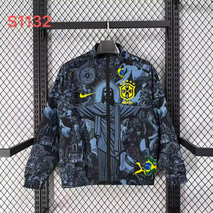 Brazil Windbreaker Two-sided Jersey 2026-2027