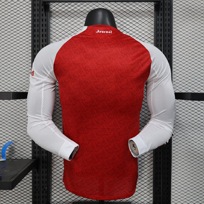 Arsenal 2025/2026 Home Player Version Football Jersey