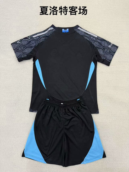 CHarlotte FC 2025/2026 Kids Away Fan Version Football Jersey