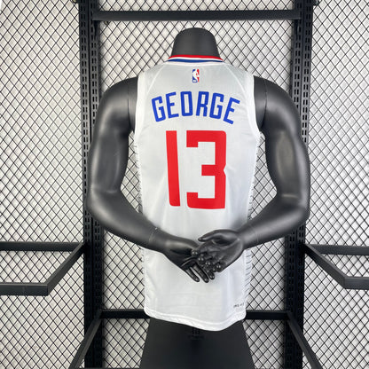 Los Angeles Clippers White #13 GEORGE NBA Season Jerseys 2023