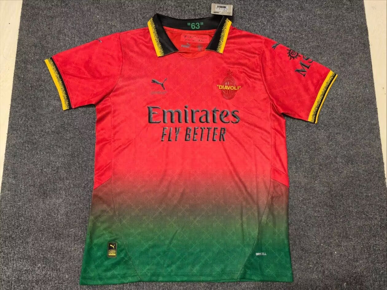 AC Milan 2024/2025 Away Fan Version Football Jersey