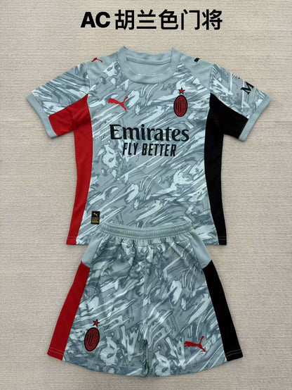 Kids jerseys 2025/2026 Kids Goalkeeper Fan Version Football Jersey