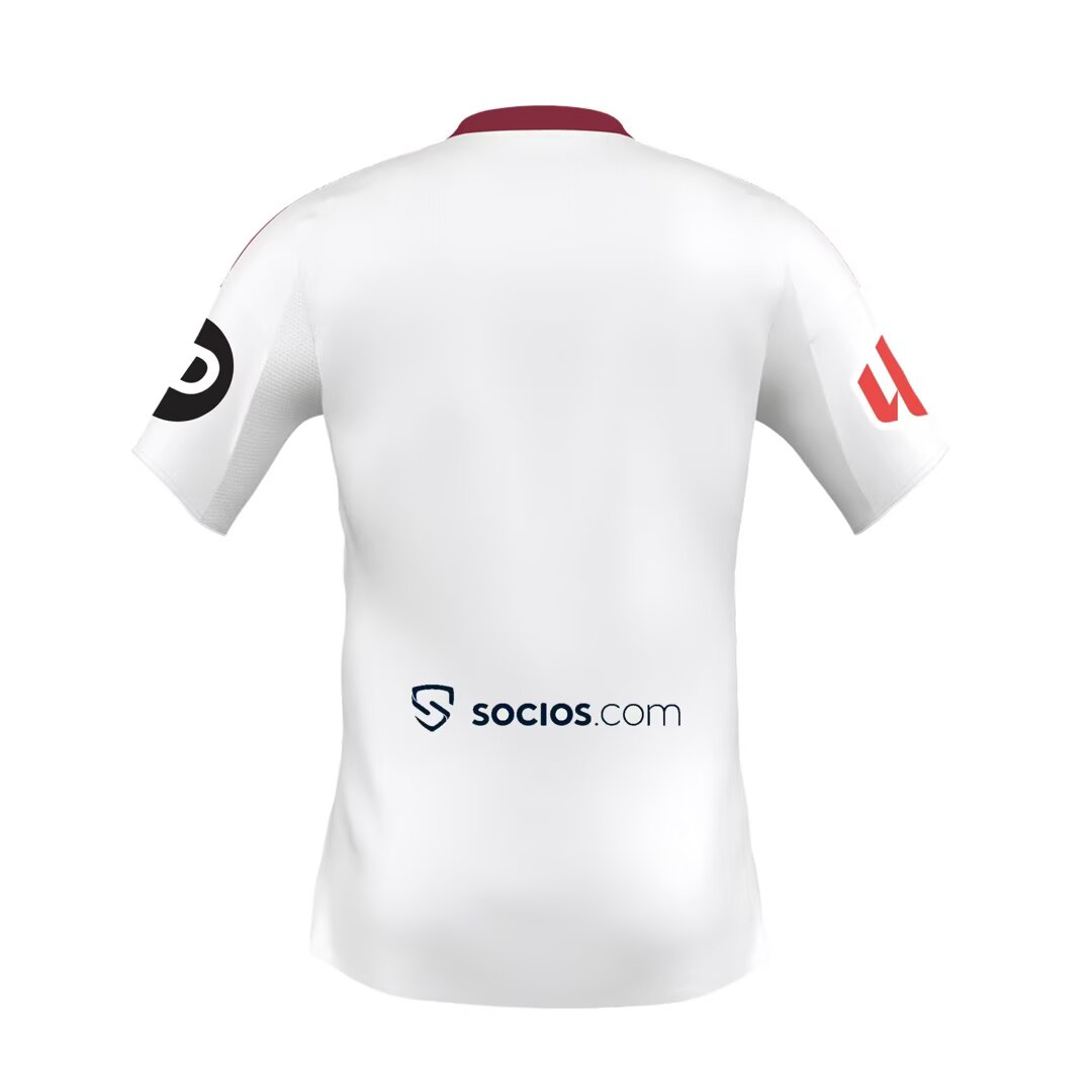 Sevilla FC 2025/2026 Home Fan Version Football Jersey