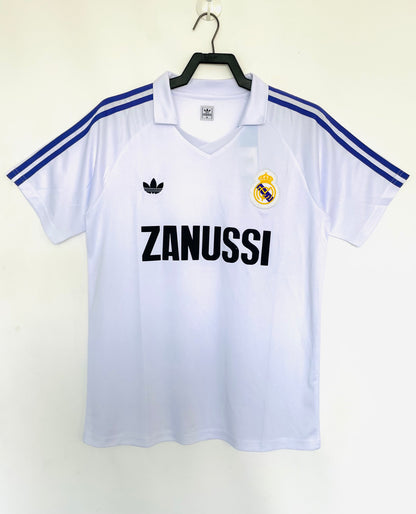 Retro real madrid 1984/1985 Home Football Jersey