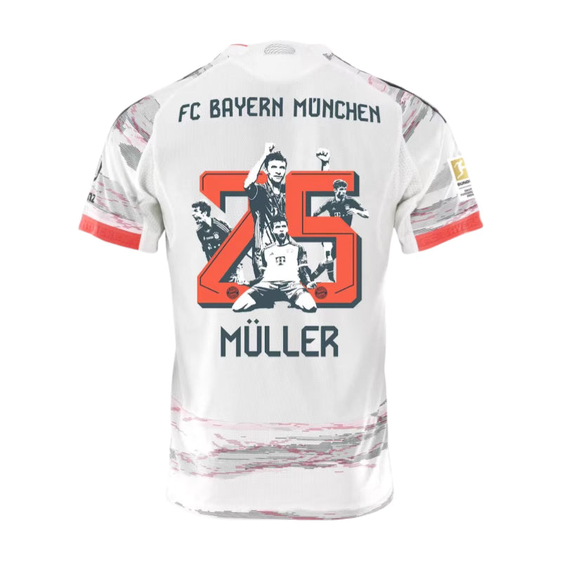 Bayern Munich 2025/2026 Away Player Version Football Jersey