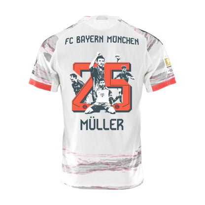 Bayern Munich 2025/2026 Away Player Version Football Jersey