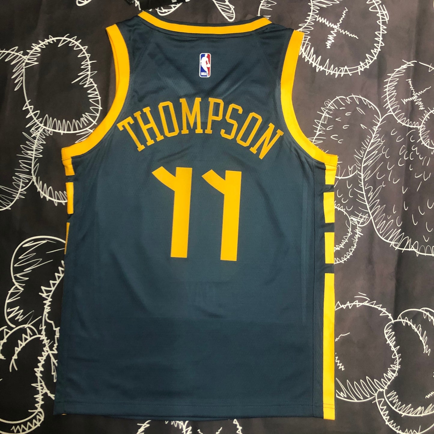 Retro Golden State Warriors 2018 Football Jersey
