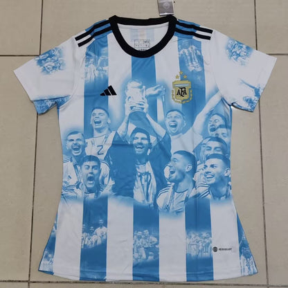Argentina Special Edition 2022/2023 Women Fan Version Football Jersey