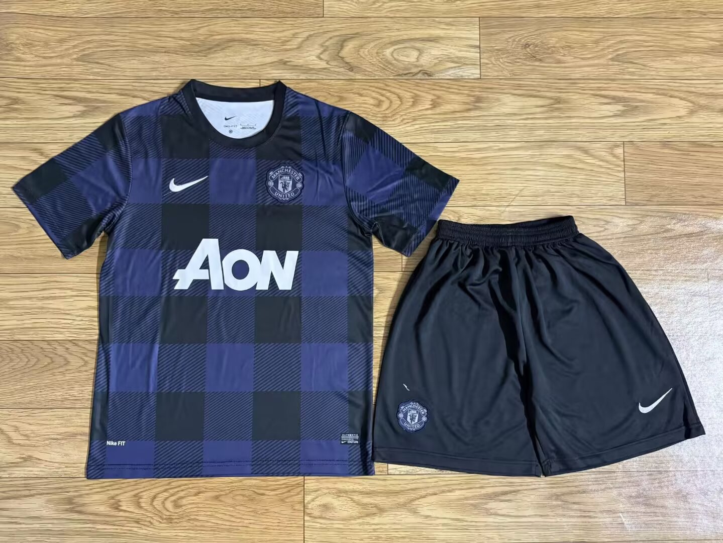 Retro Manchester united 2013/2014 Away Football Jersey