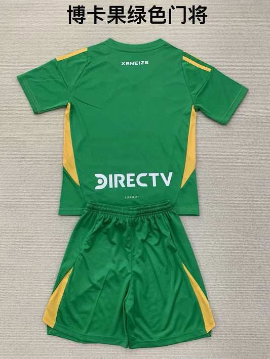 Boca Juniors Goalkeeper Kids Football Jersey 2024/2025