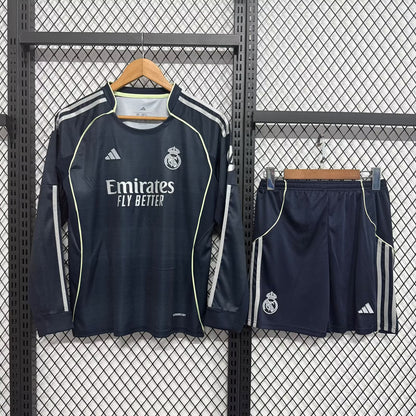 Real Madrid 2025/2026 Away Fan Version Football Jersey