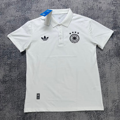 Germany POLO T-shirt Black Grey White Blue Jersey