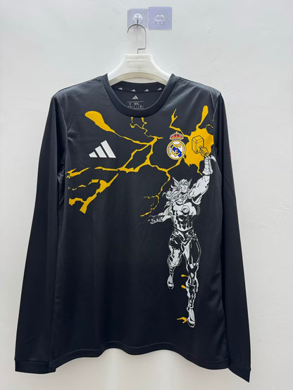 Real Madrid Special Edition 2025/2026 Long Sleeve Fan Version Football Jersey
