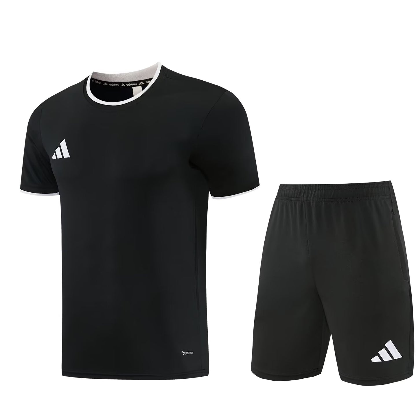 Adidas Clover T-shirt Black sets with pants Jersey 2026-2027