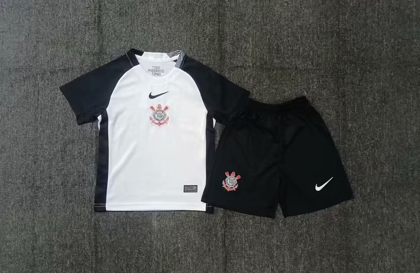 Corinthians 2025/2026 Kids Home Fan Version Football Jersey
