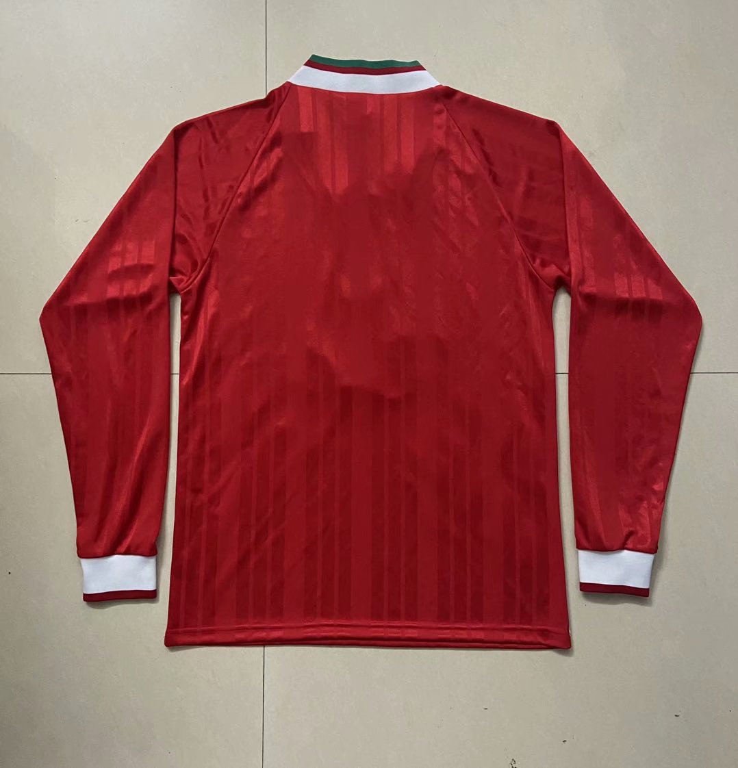 Retro Liverpool 1993/1995 Home Long Sleeve Football Jersey