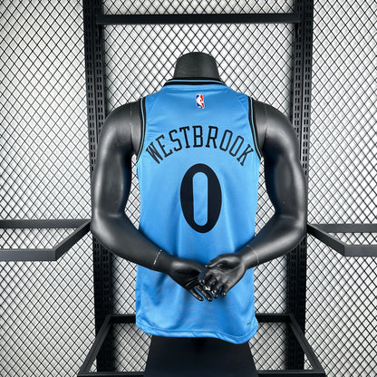 Los Angeles Clippers City Blue #0 WESTBROOK NBA Season Jerseys 2025