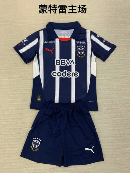 Monterrey 2024/2025 Kids Home Football Jersey