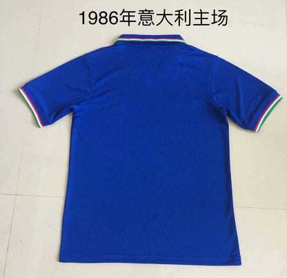 Retro Italy 1986 Home Football Jersey