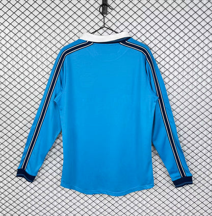 Retro Naples 1998 Away Long Sleeve Football Jersey