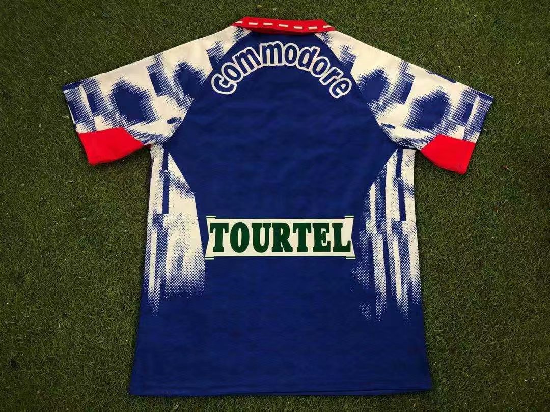Retro PSG Paris 1992/1993 Home Fan Version Football Jersey
