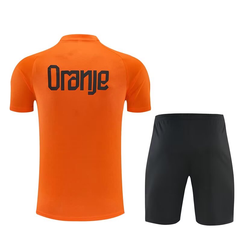 Netherlands Training Orange With Pants Sets (16-2XL) Jersey 2026-2027
