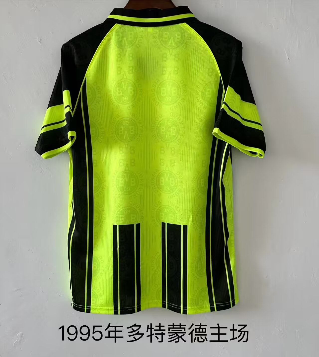 Retro Borussia Dortmund 1995/1996 Home Fan Version Football Jersey
