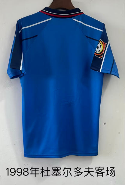Germany-Bundesliga 1998 Away Fan Version Football Jersey