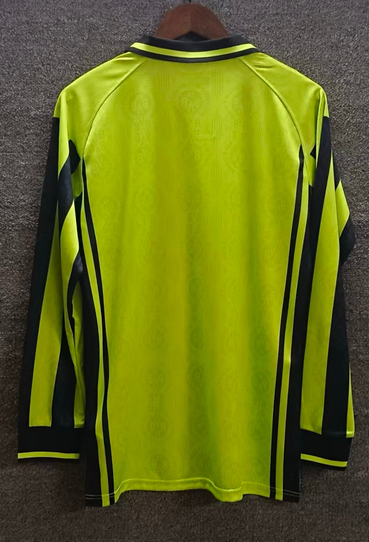 Retro Borussia Dortmund 1995/1996 Home Long Sleeve Fan Version Football Jersey