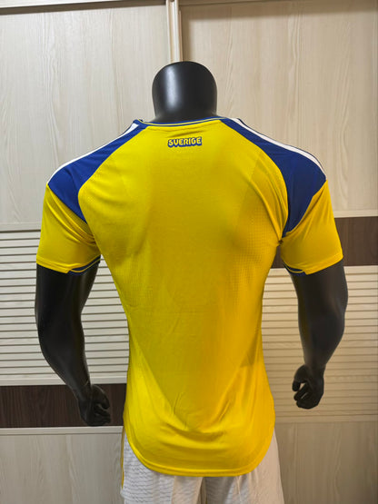 Sweden 2026/2027 Home Player Version Football Jersey
