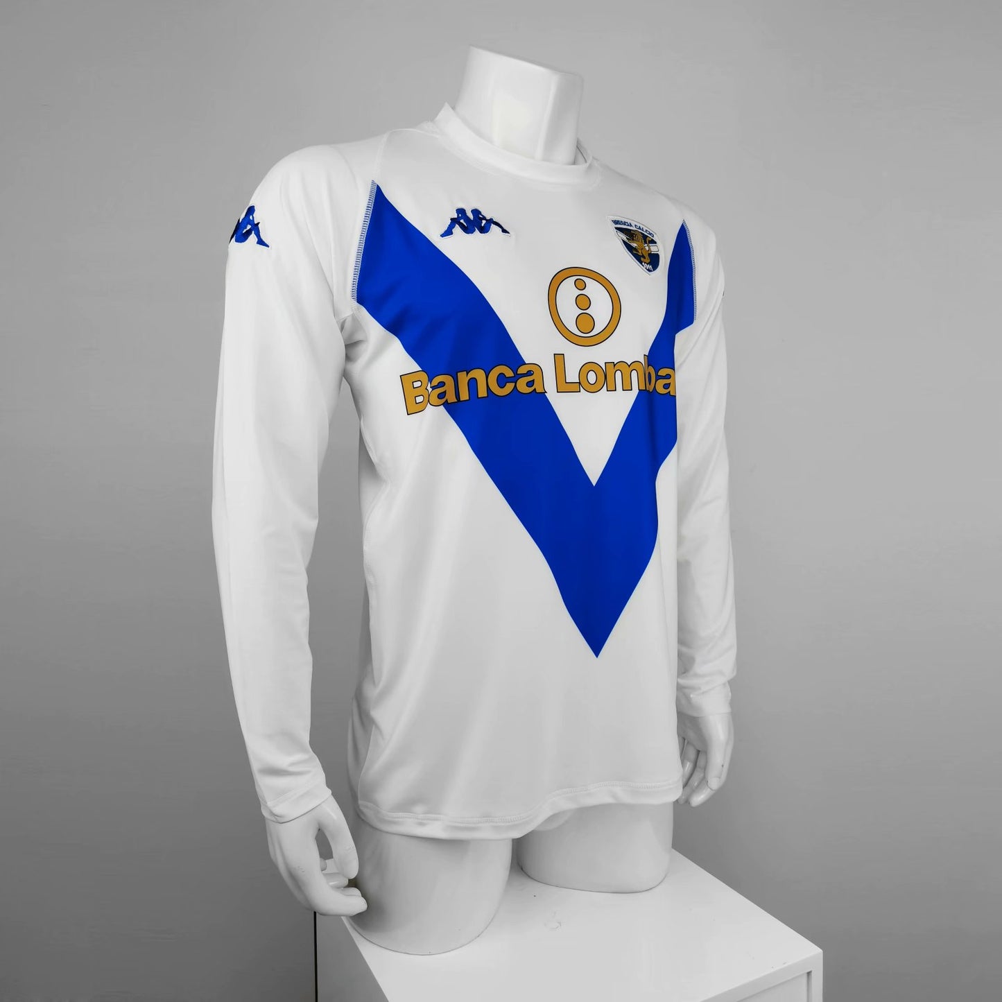 Retro Brescia Calcio 2002/2003 Away Long Sleeve Football Jersey