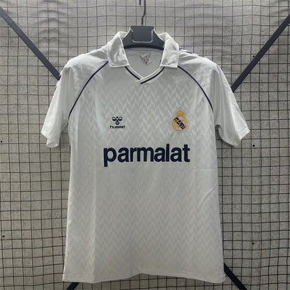 Retro real madrid 1986 Home Football Jersey